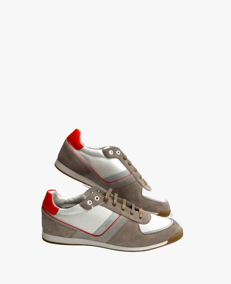 ZAPATILLAS HUGO BOSS DETALLES NARANJAS