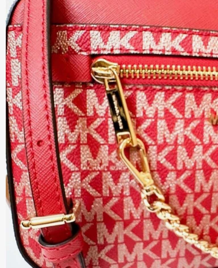 BOLSO JET SET ITEM CROSSBODY ROJO MICHAEL KORS. 35F2GTTC9K 2