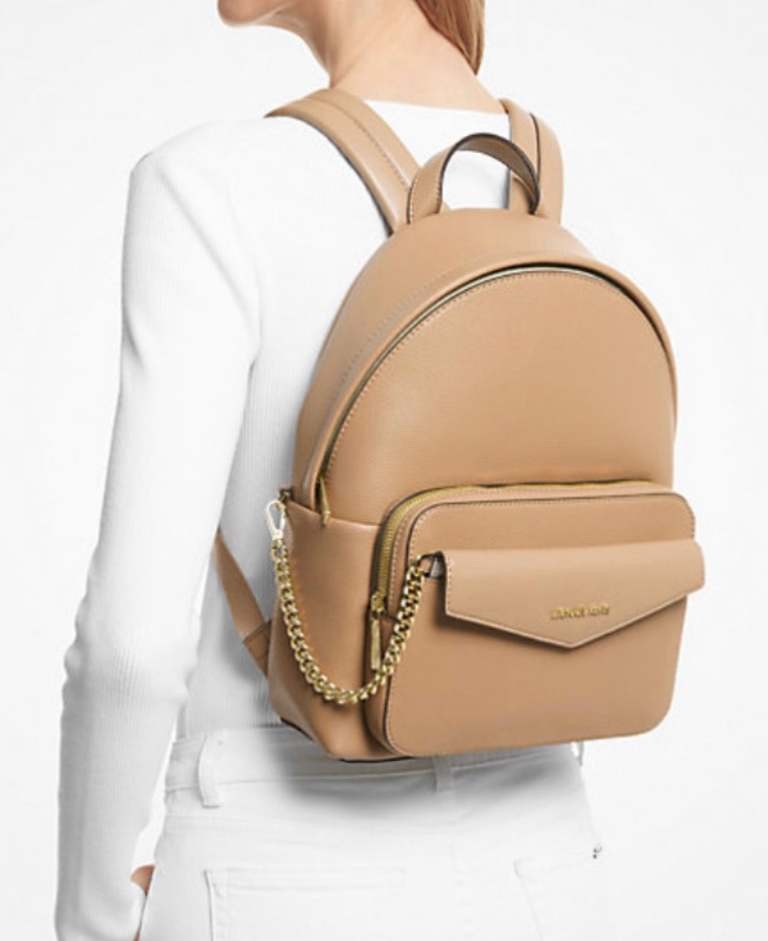 MOCHILA MAISIE MICHAEL KORS BEIGE 35F3G5MB8L