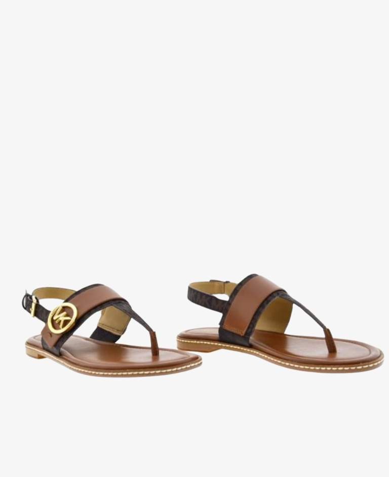 SANDALIA CARMEN MICHAEL KORS MARRON