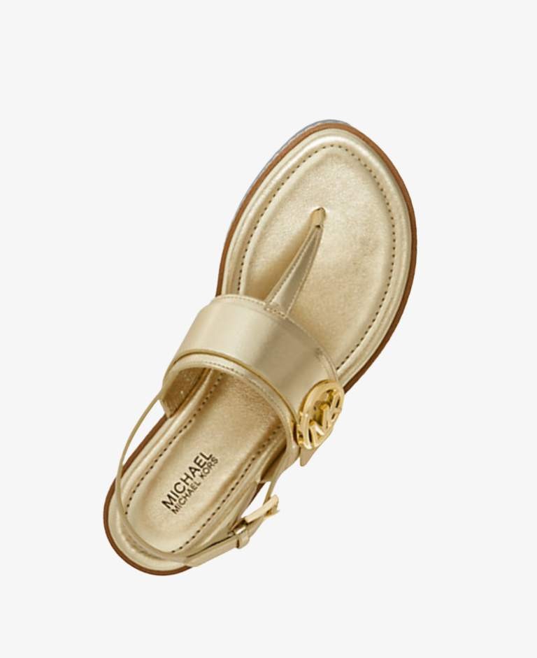 SANDALIA CARMEN DORADA MICHAEL KORS