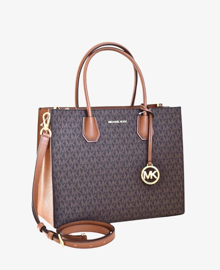 BOLSO MERCER MICHAEL KORS MARRON GRANDE
