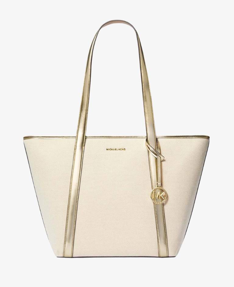 BOLSO MICHAEL KORS PRATT TOTE DORADO