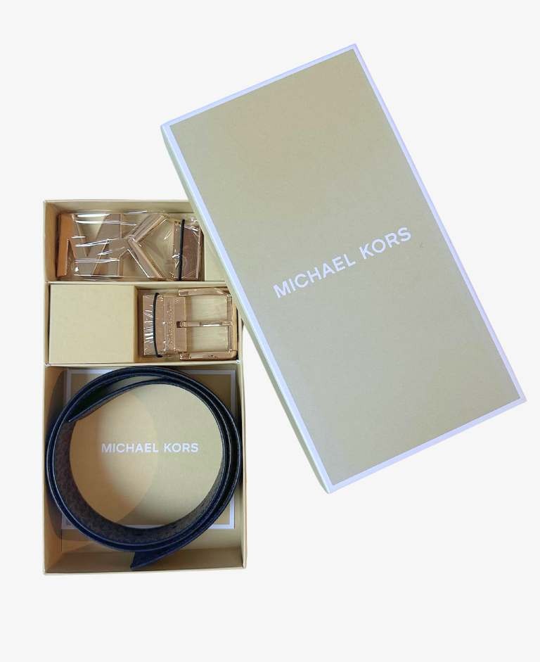 PACK CINTURON MICHAEL KORS REVERSIBLE