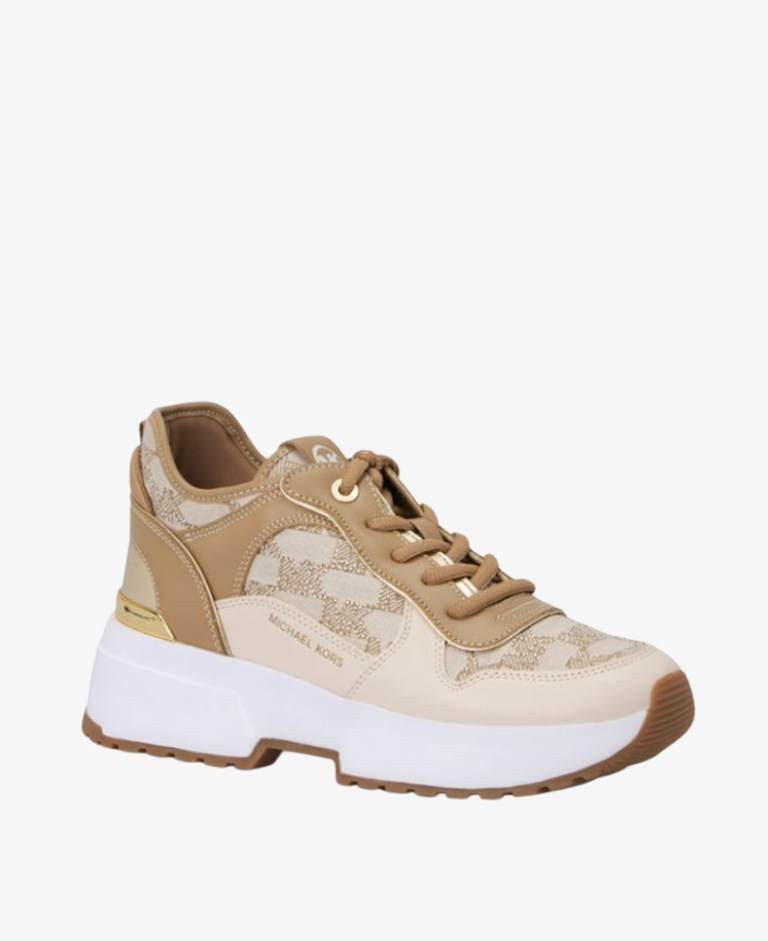 ZAPATILLAS MICHAEL KORS MUSE TRAINER BEIGE