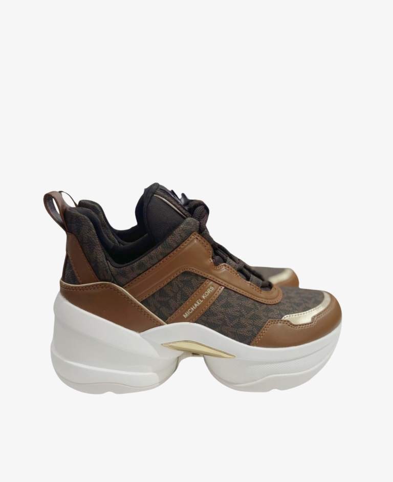 Zapatilla Olympia Michael Kors Extreme de piel con logotipo 2