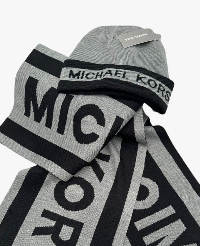 CONJUNTO DE GORRO Y BUFANDA MICHAEL KORS HOMBRE