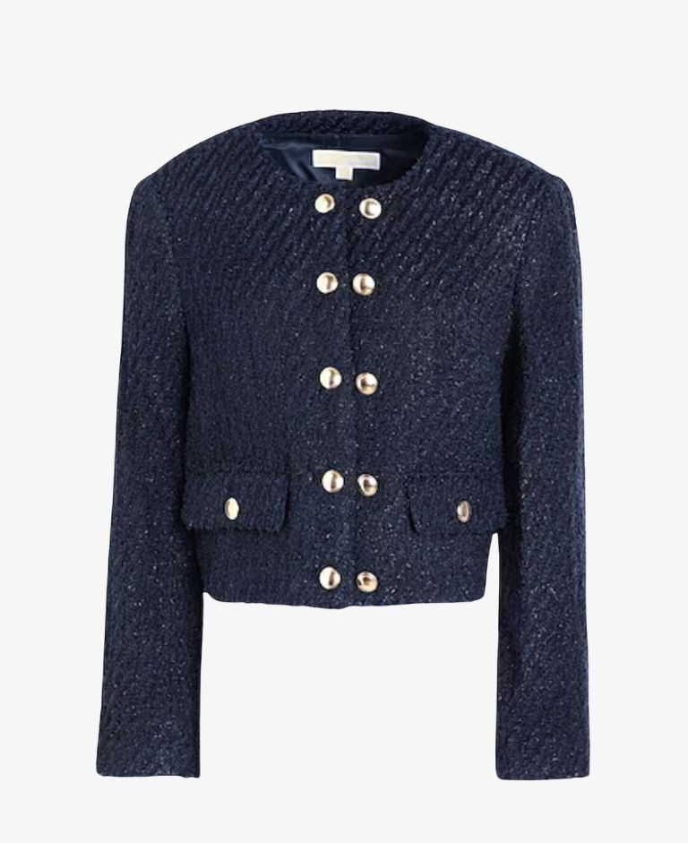 CHAQUETA CORTE CHANEL MICHAEL KORS AZUL MARINO
