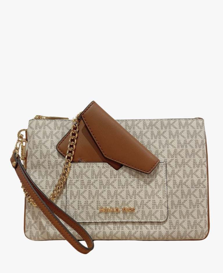 CHARLOTTE CLUTCH JET SET ITEM MICHAEL KORS...