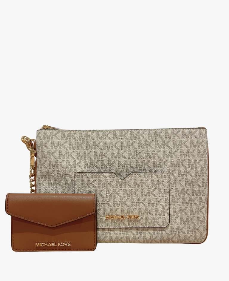 CHARLOTTE CLUTCH JET SET ITEM MICHAEL KORS...