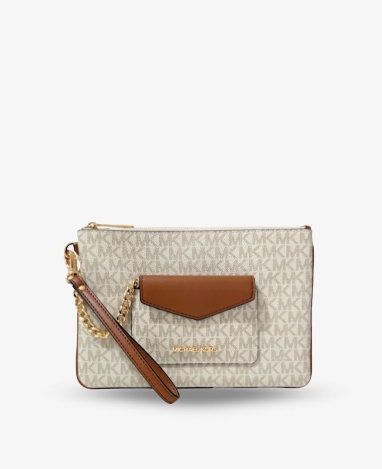 CHARLOTTE CLUTCH JET SET ITEM MICHAEL KORS...