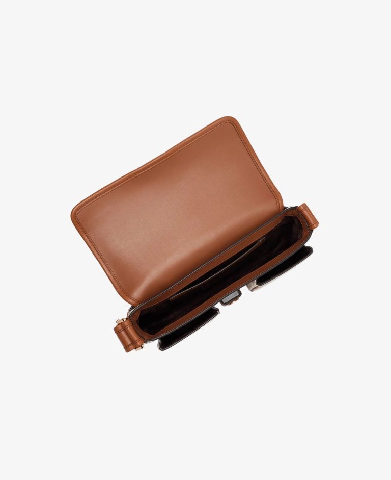 BOLSO  Michael Kors White Medium Colby Logo