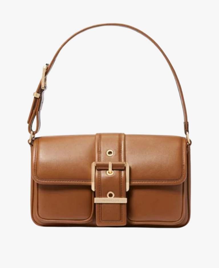 BOLSO  Michael Kors Camel Medium Colby Logo