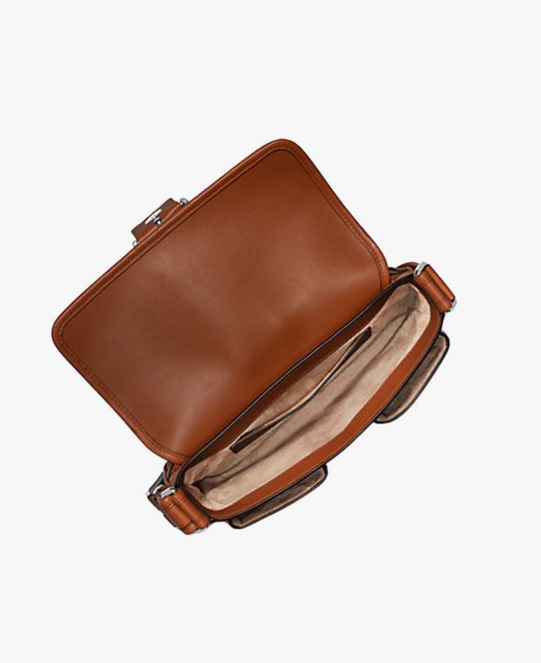 BOLSO  Michael Kors Camel Medium Colby Logo 2