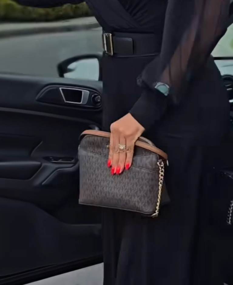 BOLSO/BANDOLERA MICHAEL KORS Jet Set Medium Dome Crossbody Signature