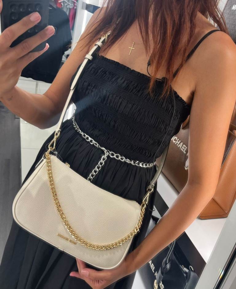 BOLSO MICHAEL KORS BLANCO CARMELA