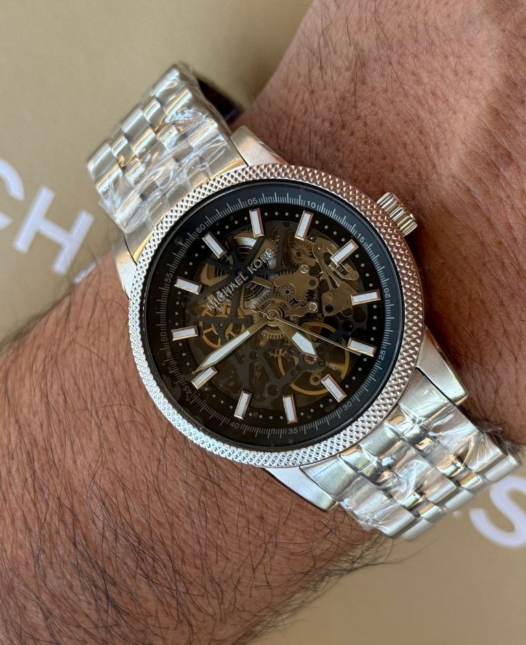 RELOJ MICHAEL KORS Hutton plata