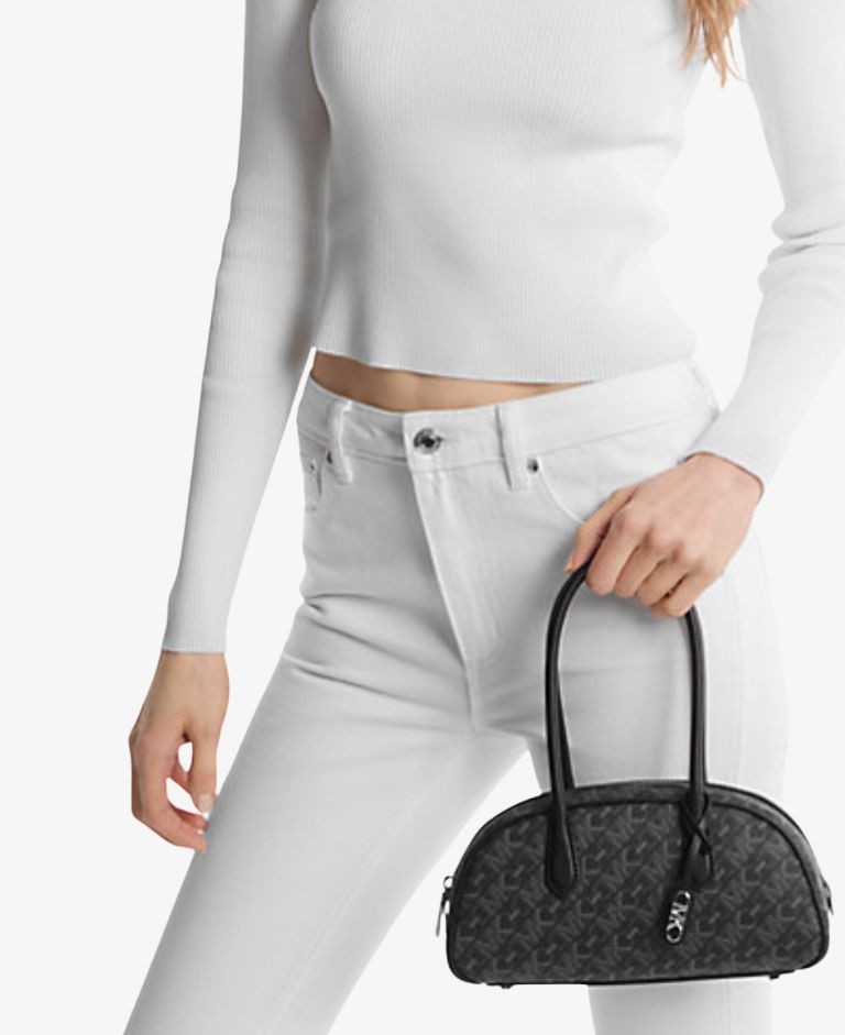 Bolso MICHAEL KORS satchel Lulu pequeño con logotipo imperio 2