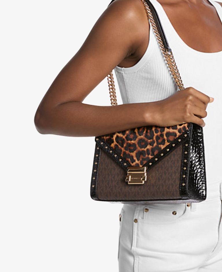 BOLSO MICHAEL KORS WHITNEY ANIMAL PRINT