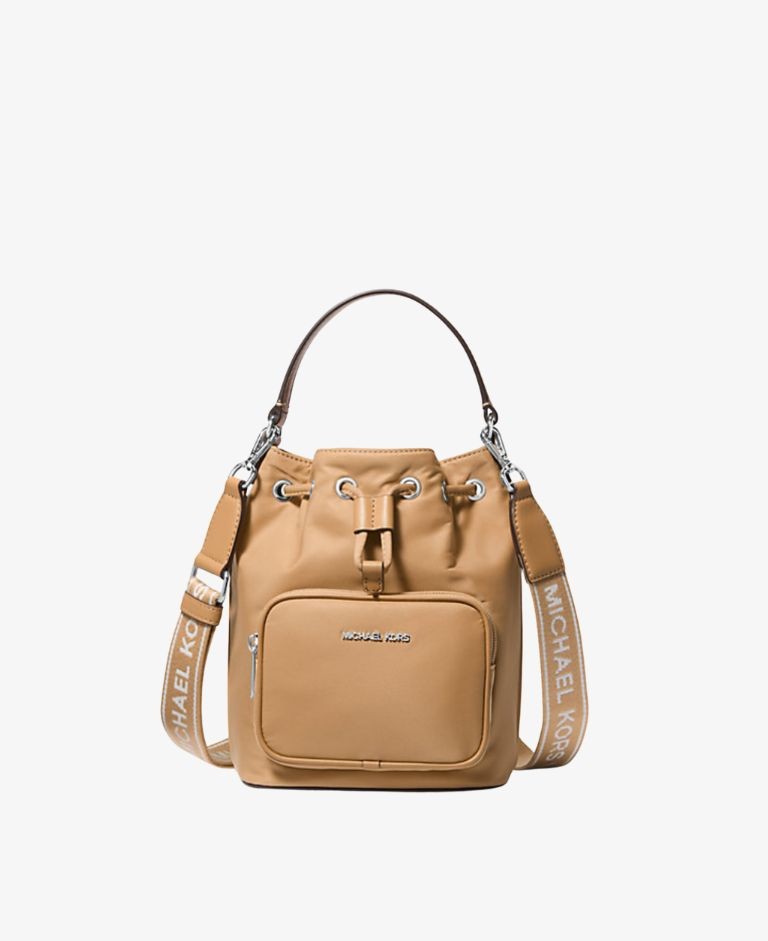 BOLSO MICHAEL KORS KHAI PEQUEÑO NAILON CAMEL