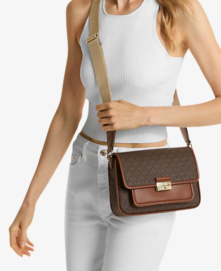 BOLSO MICHAEL KORS SOLAN EDITOR MARRÓN