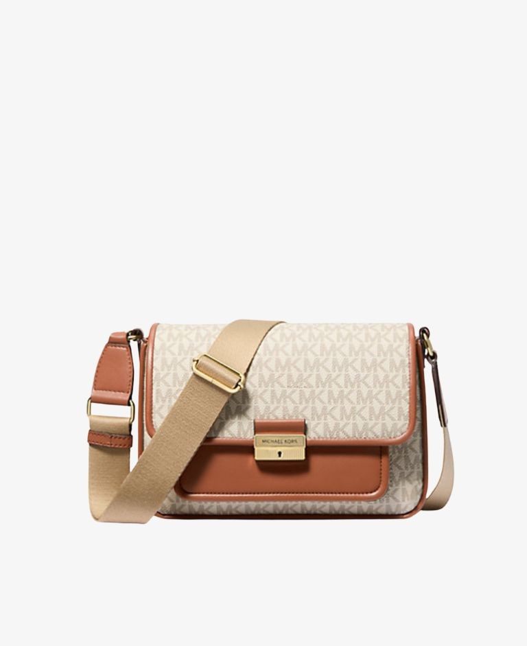 BOLSO MICHAEL KORS SOLAN EDITOR VAINILLA