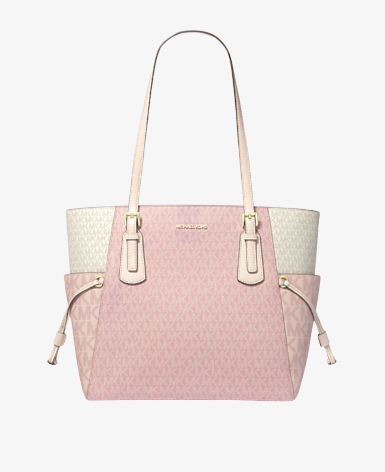 Bolso Michael Kors  tote Jet Set Logo ROSA
