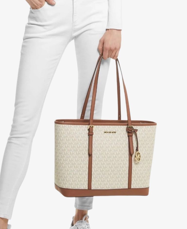 BOLSO Michael Kors Jet Set Travel Grande vainilla 2