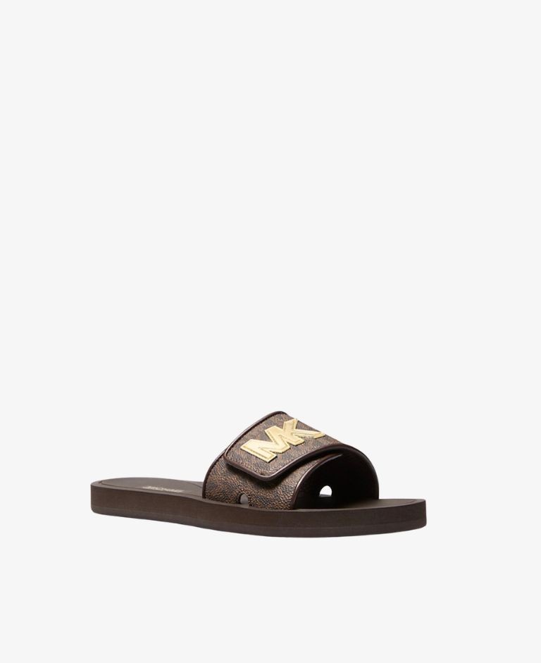 copy of CHANCLAS TIPO PALA MICHAEL KORS PALMER SIDE VAINILLA