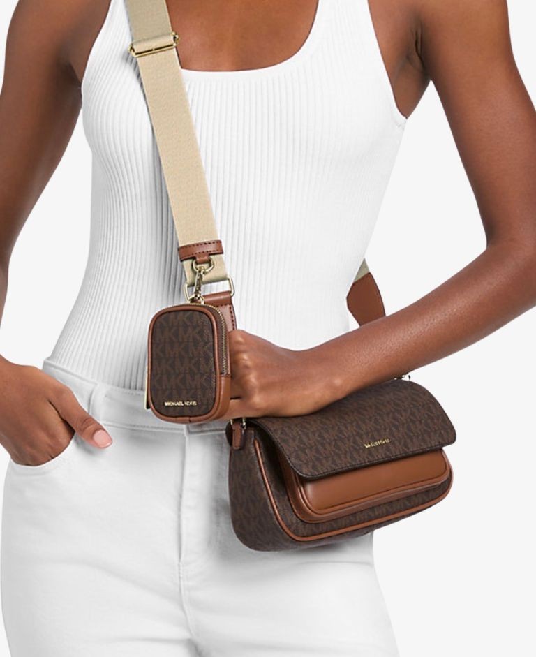 BOLSO MICHAEL KORS JET SET TRAVEL MARRON 2