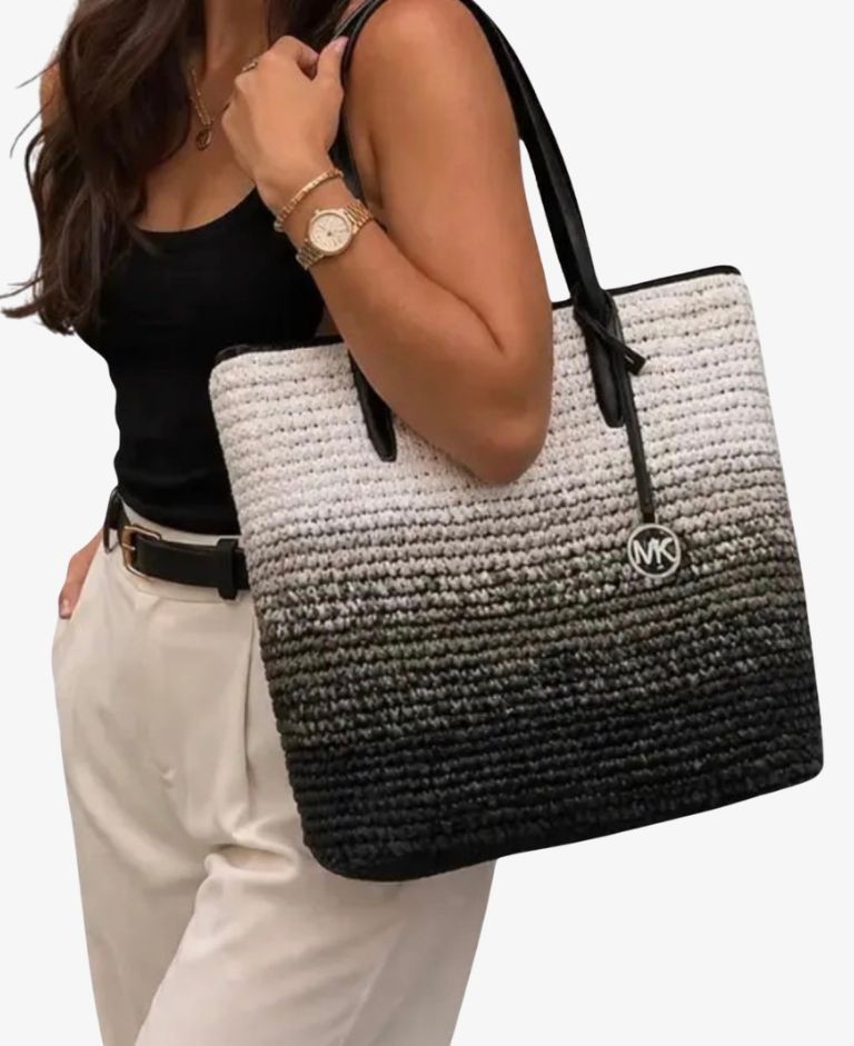 BOLSO Michael Kors grande de paja 2