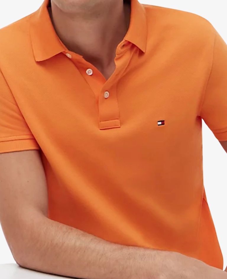 POLO TOMMY HILFIGER NARANJA