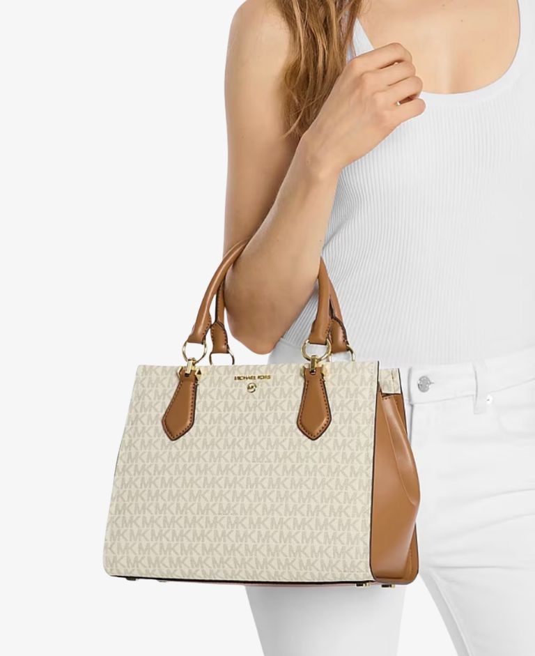 BOLSO MICHAEL KORS  MARILYN MD VAINILLA 2