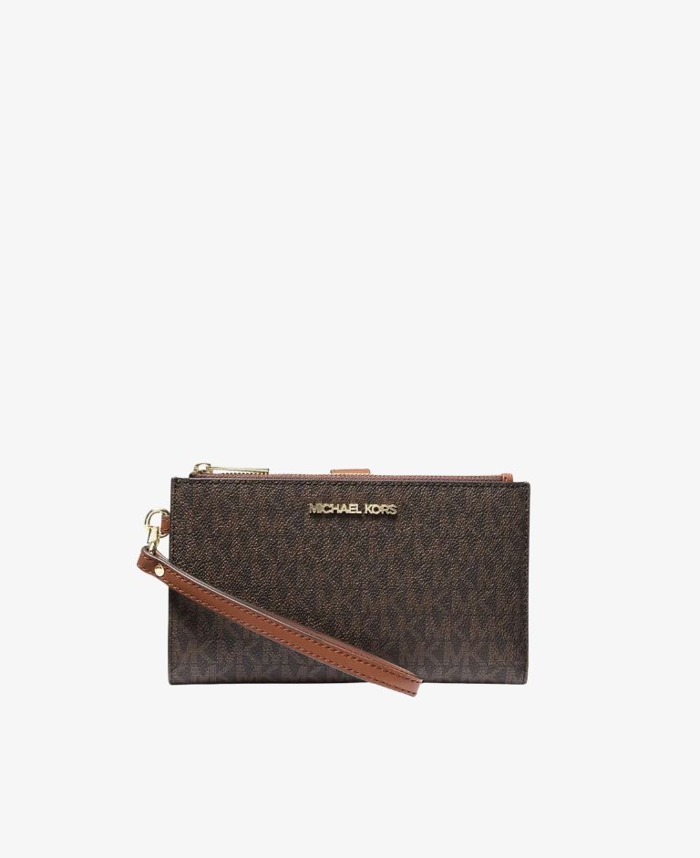copy of CARTERA MICHAEL KORS  Adele con logotipo y compartimento para smartphone