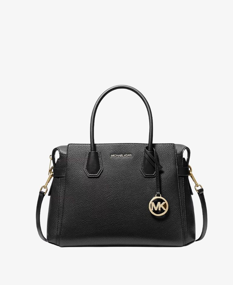 BOLSO MICHAEL KORS NEGRO SATCHEL MERCER