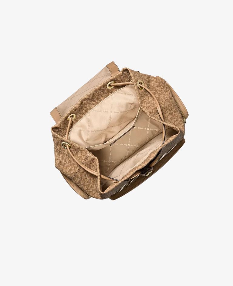 MOCHILA MICHAEL KORS CARGO MERRIT PEQUEÑA CON LOGOTIPO 2