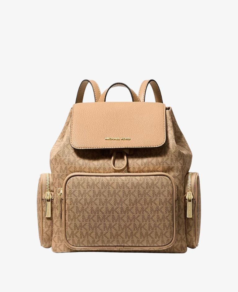 MOCHILA MICHAEL KORS CARGO MERRIT PEQUEÑA CON LOGOTIPO