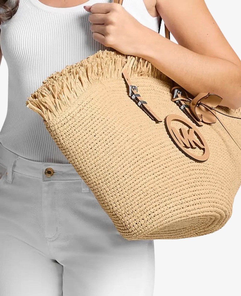 BOLSO ISA MICHAEL KORS LG FAN TOTE