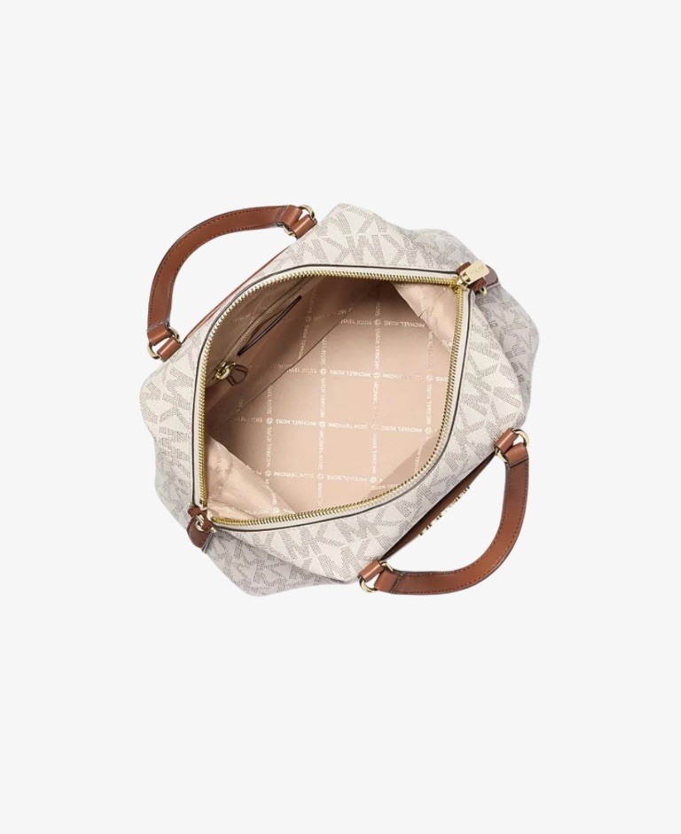 BOLSO MICHAEL KORS BECK PEQUEÑO VAINILLA