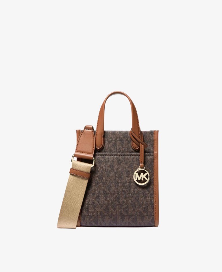 BOLSO MICHAEL KORS GIGI EXTRAPEQUEÑO MARRÓN